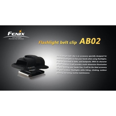Clip AB02 Para Linternas Led En Cinturón Para Pd35, Pd32, Pd22, Pd20, Ld22, Ld12, Ld10, E35, E25, E11, E15