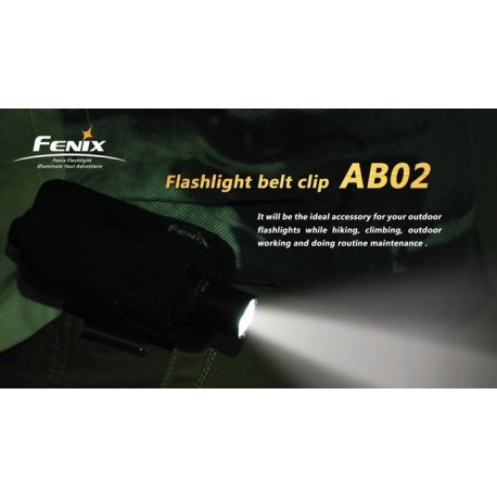 Clip AB02 Para Linternas Led En Cinturón Para Pd35, Pd32, Pd22, Pd20, Ld22, Ld12, Ld10, E35, E25, E11, E15