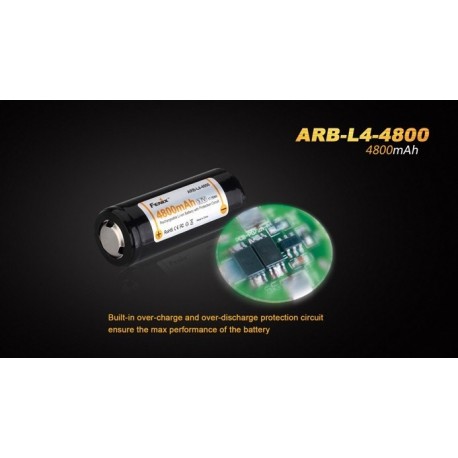 Bateria Recargable Fénix Arb-L4-4800 Alta Calidad Ion-Litio