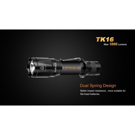 Linterna Fénix TK16 1000 lumens y 5 modos