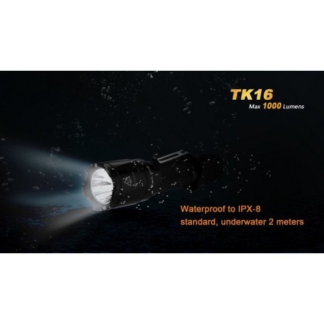 Linterna Fénix TK16 1000 lumens y 5 modos