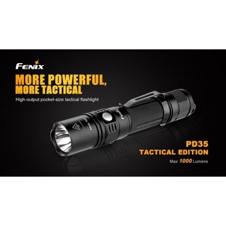 Linterna Led Fénix Pd35 Tac 1000 Lumens Y 6 Modos