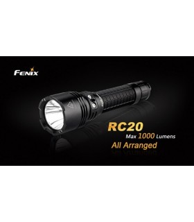 Linterna Fénix RC20 1000 Lúmenes 4 Modos + Estrobo