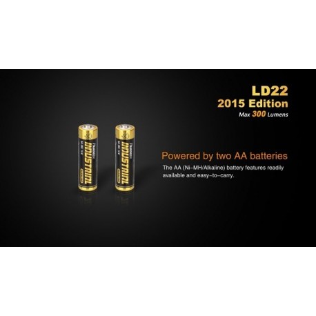 Linterna Led Fénix Ld22 300 Lumens Y 6 Modos