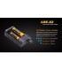 Cargador Fenix ARE-X2 para 18650, 26650, 16340, 14500, 10440