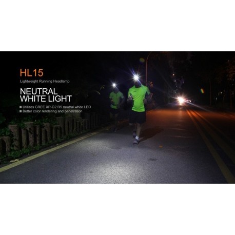 Frontal Fénix HL15 200 lúmenes (2 X AAA)