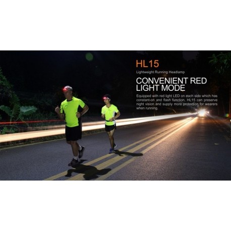 Frontal Fénix HL15 200 lúmenes (2 X AAA)