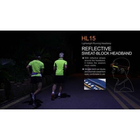 Frontal Fénix HL15 200 lúmenes (2 X AAA)