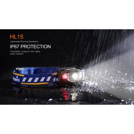 Frontal Fénix HL15 200 lúmenes (2 X AAA)