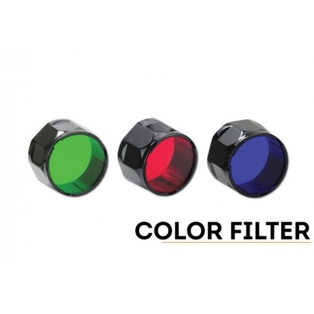 PackFD41: Linterna FD41 + batería ARB-L18-2600 + Cargador ARE-X1 + 3 filtros + Cono Rojo AOT-L + Difusor AOD-M