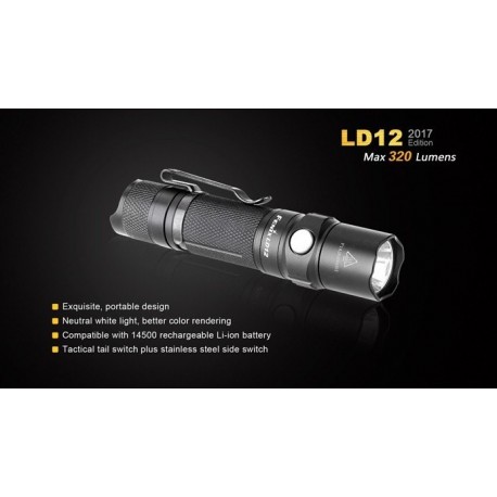 Linterna Led Fénix Ld12 320 Lumens Y 5 Modos