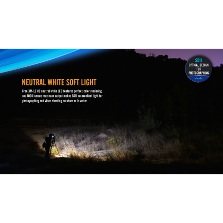 PackSD11: Linterna Fénix SD11+Batería ARB-L18-2600+Cargador ARE-X1+