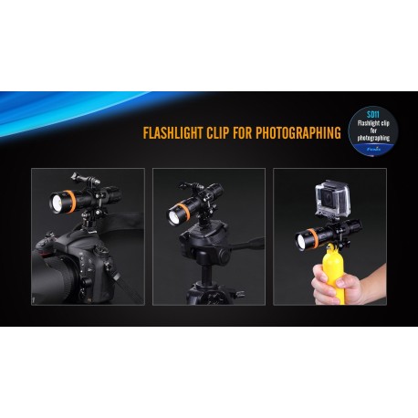 PackSD11: Linterna Fénix SD11+Batería ARB-L18-2600+Cargador ARE-X1+