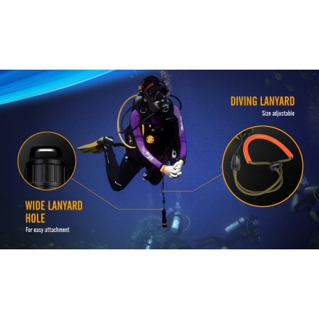 PackSD11: Linterna Fénix SD11+Batería ARB-L18-2600+Cargador ARE-X1+