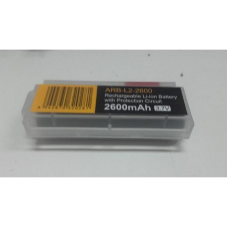 Caja porta baterías 18650