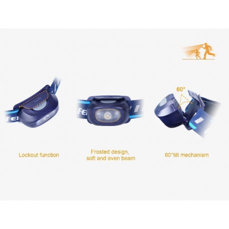 Frontal Led Fénix HL16 70 lúmenes