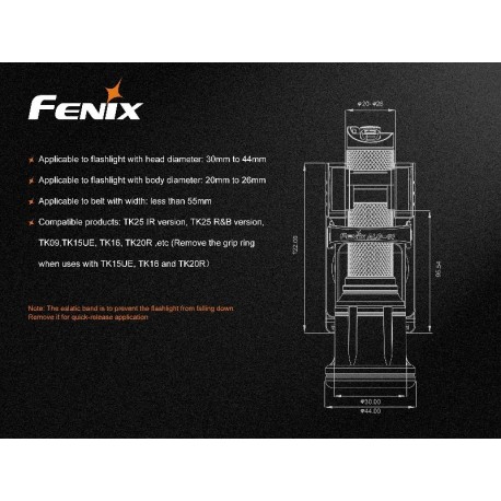Funda táctica Fénix ALC-01