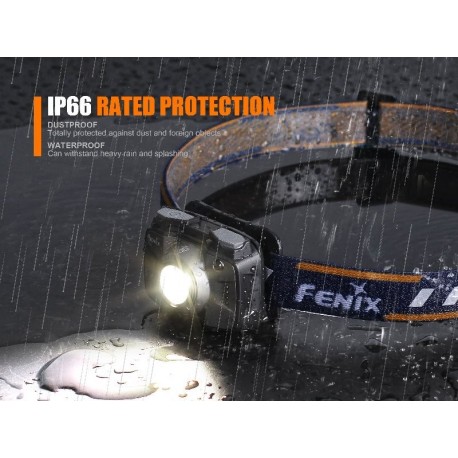 Frontal Fénix HL32R 600 Lúmenes recargable de litio polimero