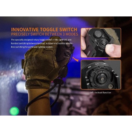 Linterna Fénix TK35 3200 lúmenes recargable