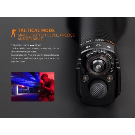 Linterna Fénix TK35 3200 lúmenes recargable