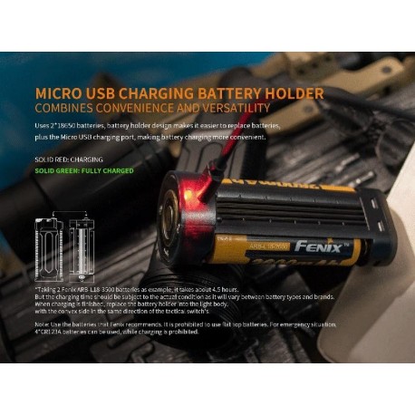 Linterna Fénix TK35 3200 lúmenes recargable