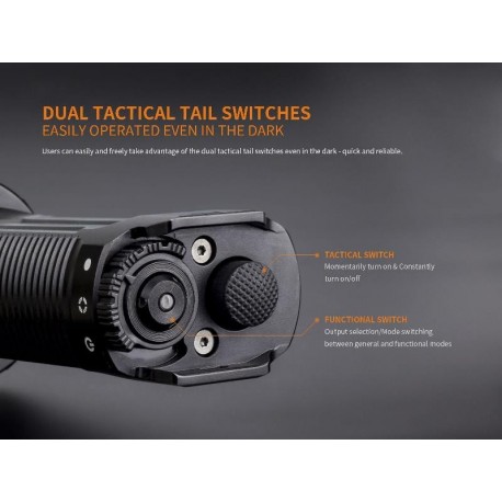 Linterna Fénix TK35 3200 lúmenes recargable