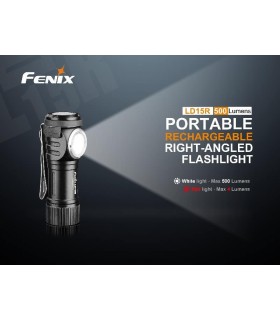Linterna Fénix LD15R 500 lúmenes (recargable incluye ARB-L16-700)