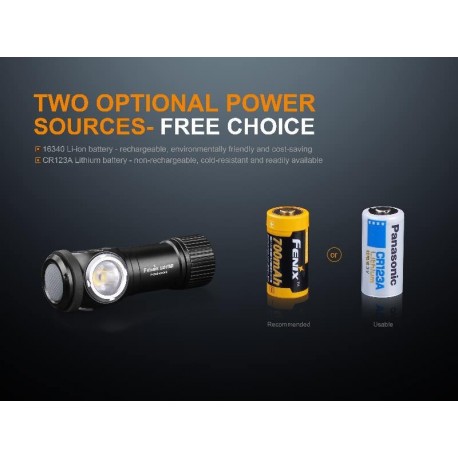 Linterna Fénix LD15R 500 lúmenes (recargable incluye ARB-L16-700)