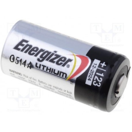 Pila de litio 3.0V - Energizer (2/3A)