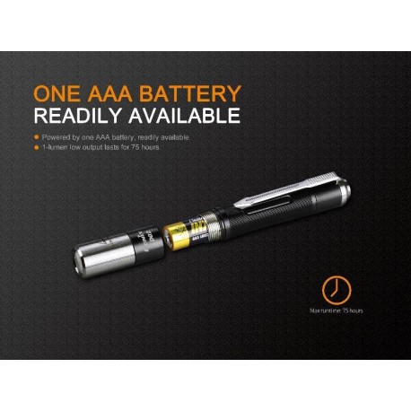 Linterna Fénix LD02V2.0 70 Lúmens blanco y 200 mW Ultravioleta