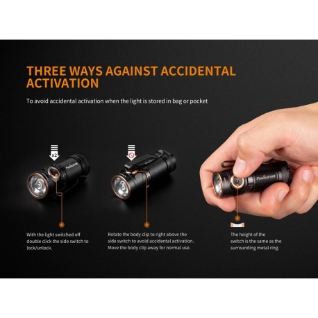 Linterna Fenix E18R 750 lúmenes