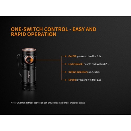 Linterna Fenix E18R 750 lúmenes