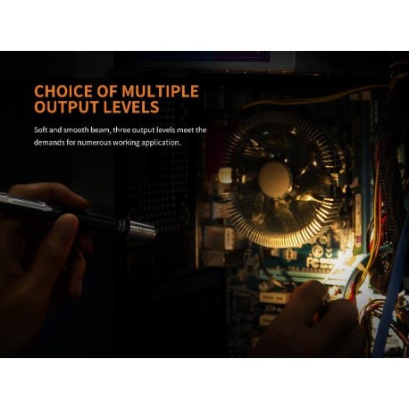 Linterna tipo bolígrafo LD05V2 blanco/ultravioleta 100 lúmens