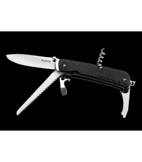 Trekker LD32-B, operación con una sola mano y cuchilla bloqueable