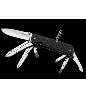 Trekker LD41-B, operación con una sola mano y cuchilla bloqueable