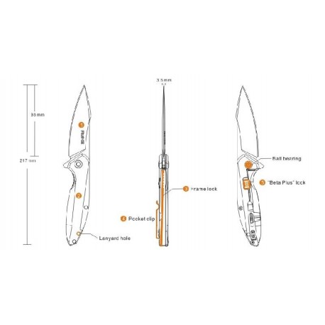 Navaja Ruike P128-SF