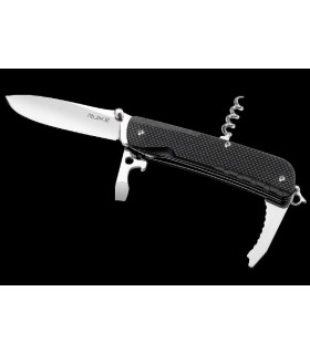 Trekker LD21-B, operación con una sola mano y cuchilla bloqueable