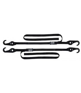 LYNX HOOKS SET DE DOS CORREAS TENSORAS COLOR NEGRO