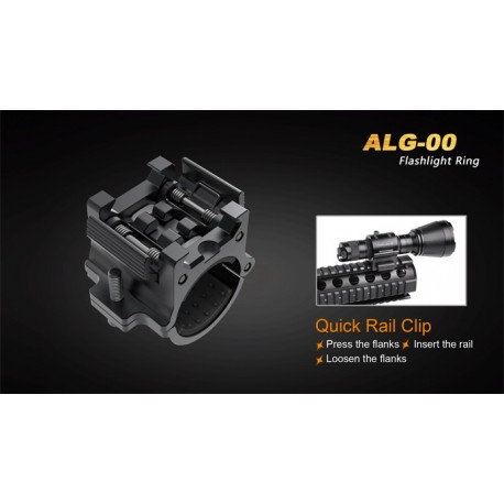 Anillo Ajustable Para Linternas Led Fenix Ref. ALG-00