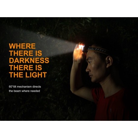 Frontal Fenix HL18R 400 lúmenes trailrunning (funciona con batería recargable incluida o 3 pilas AAA Alcalinas)