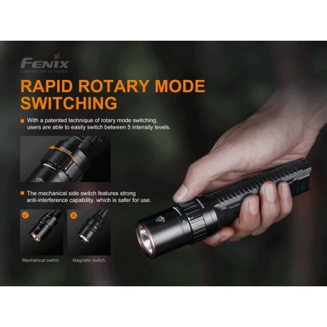 Linterna Fénix LD42 1000 lumenes (4 pila AA incluidas)