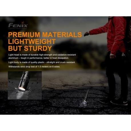 Linterna Fénix LD42 1000 lumenes (4 pila AA incluidas)