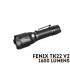 Linterna Fénix TK22 V2.0 1600 Lúmenes y 405 mts (no incluye batería)