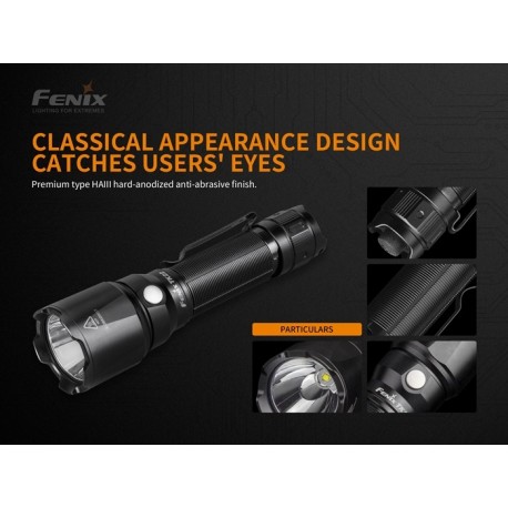 Linterna Fénix TK22 V2.0 1600 Lúmenes y 405 mts (no incluye batería)