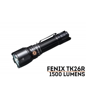 Linterna policial TK26R 1500 lúmenes. Luz blanca, roja y verde