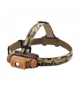 Frontal Led Fénix HL60R 950 Lúmenes (micro usb recargable-incluye batería 18650) Color "marrón"