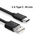 Cable USB-Type-C 2A 39 cms longitud