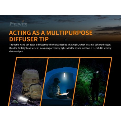 Cono blanco Fenix AOT-02 para TK26R, RC20, TK22-UE, TK22-V2.0, FD41