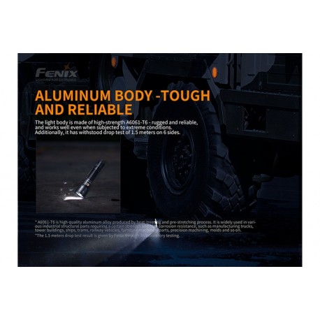 Linterna TK26R + Cono tráfico blanco AOT-02 + Funda de cordura