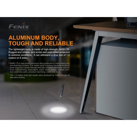 Linterna E20 350 lúmenes (funciona con 2 x AA inlcuida en el precio)